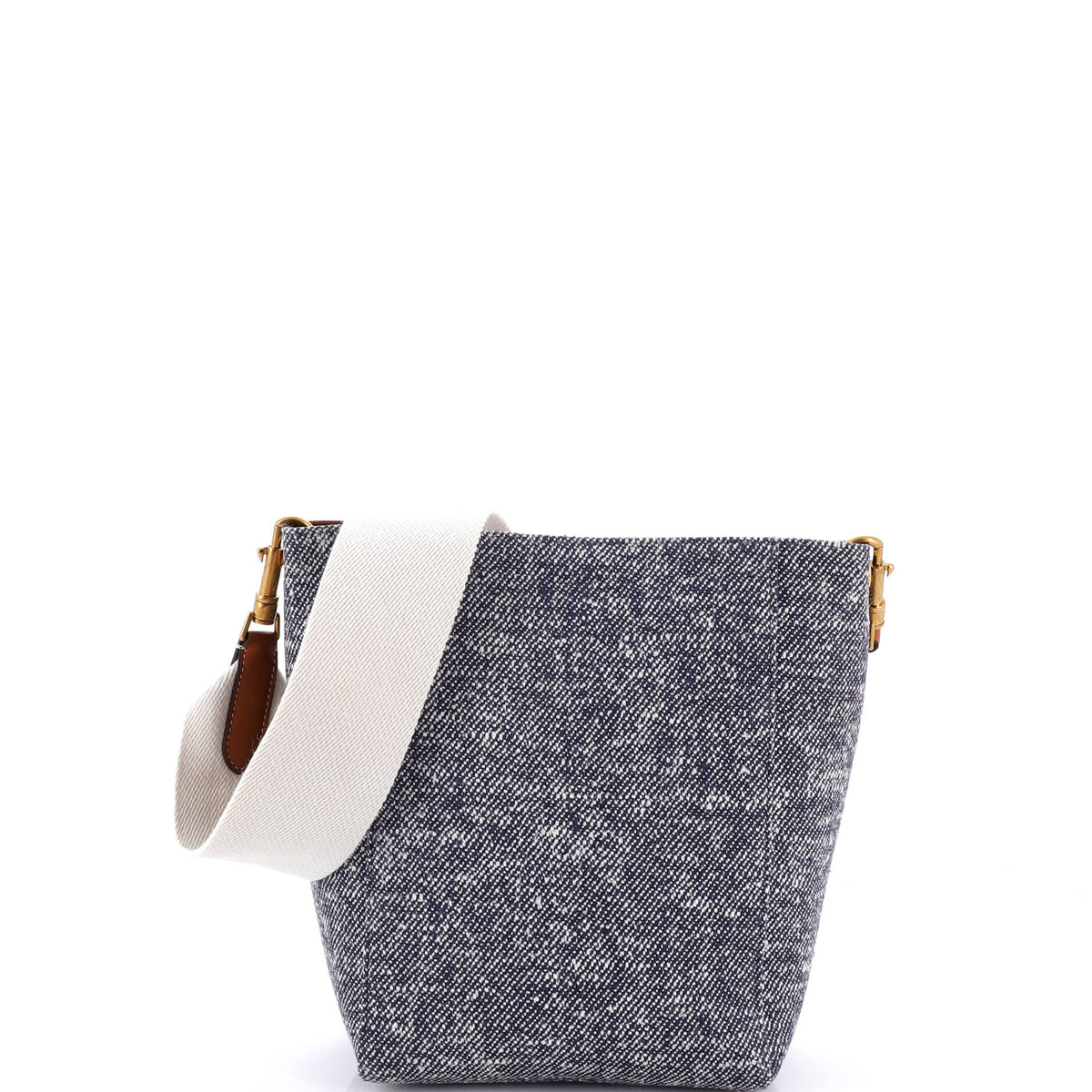 Celine CELINE Sangle Seau Bag Tweed Small