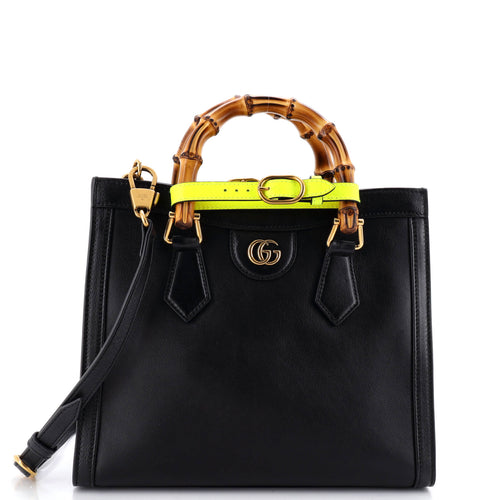 GUCCI Diana NM Bamboo Handle Tote Leather Small
