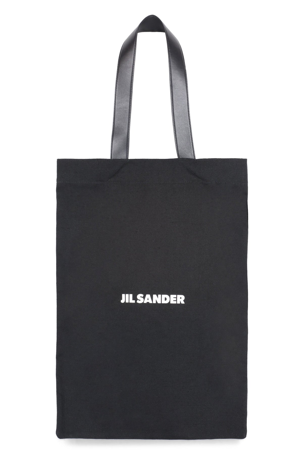 Jil Sander Men's Canvas Tote Bag in Black | J25WC0004P4863 Color 001