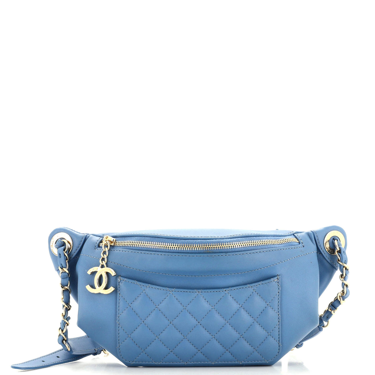 Chanel CHANEL Bi Classic Waist Bag Quilted Lambskin