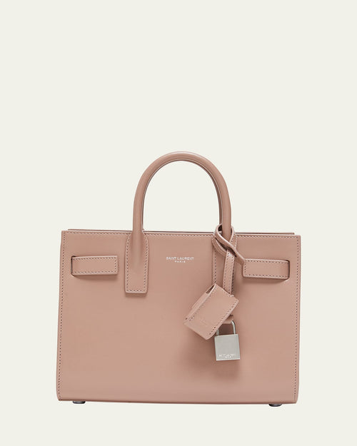 Sac De Jour Nano Top-Handle Bag in Smooth Leather