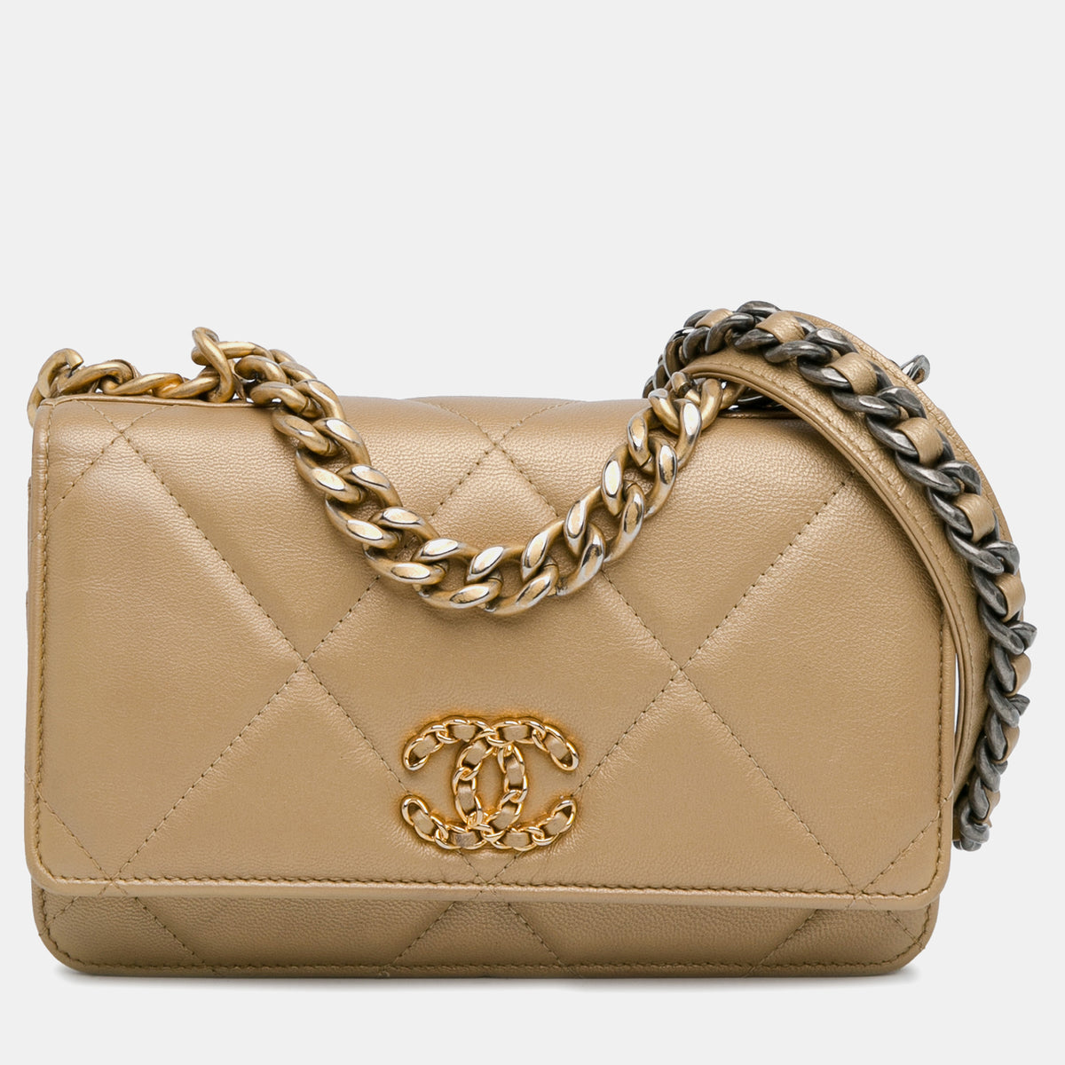 Chanel Quilted Lambskin 19 Wallet on Chain