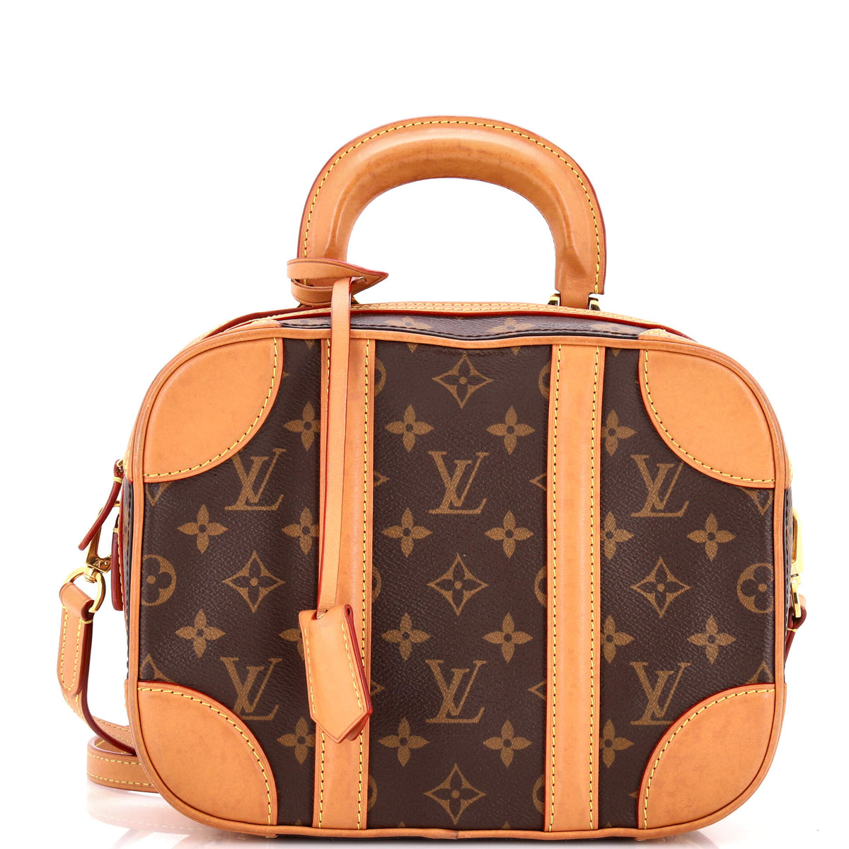 Louis Vuitton Valisette Handbag Monogram Canvas PM