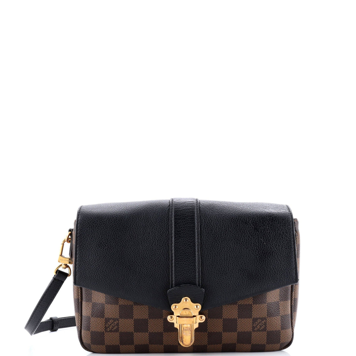 Louis Vuitton Clapton Handbag Damier and Leather PM