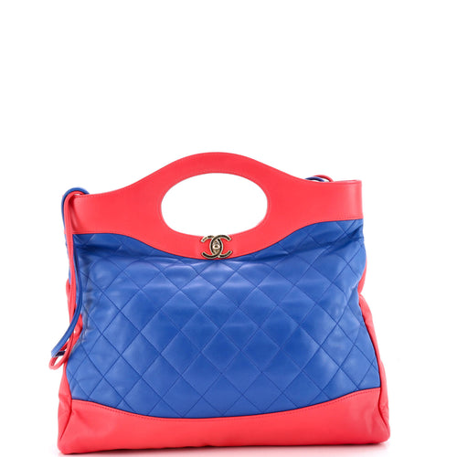 CHANEL 31 Shopping Bag Quilted Lambskin Large
