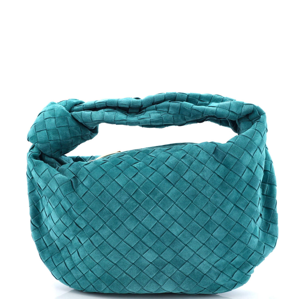 Bottega Veneta BV Jodie Hobo Intrecciato Suede Teen