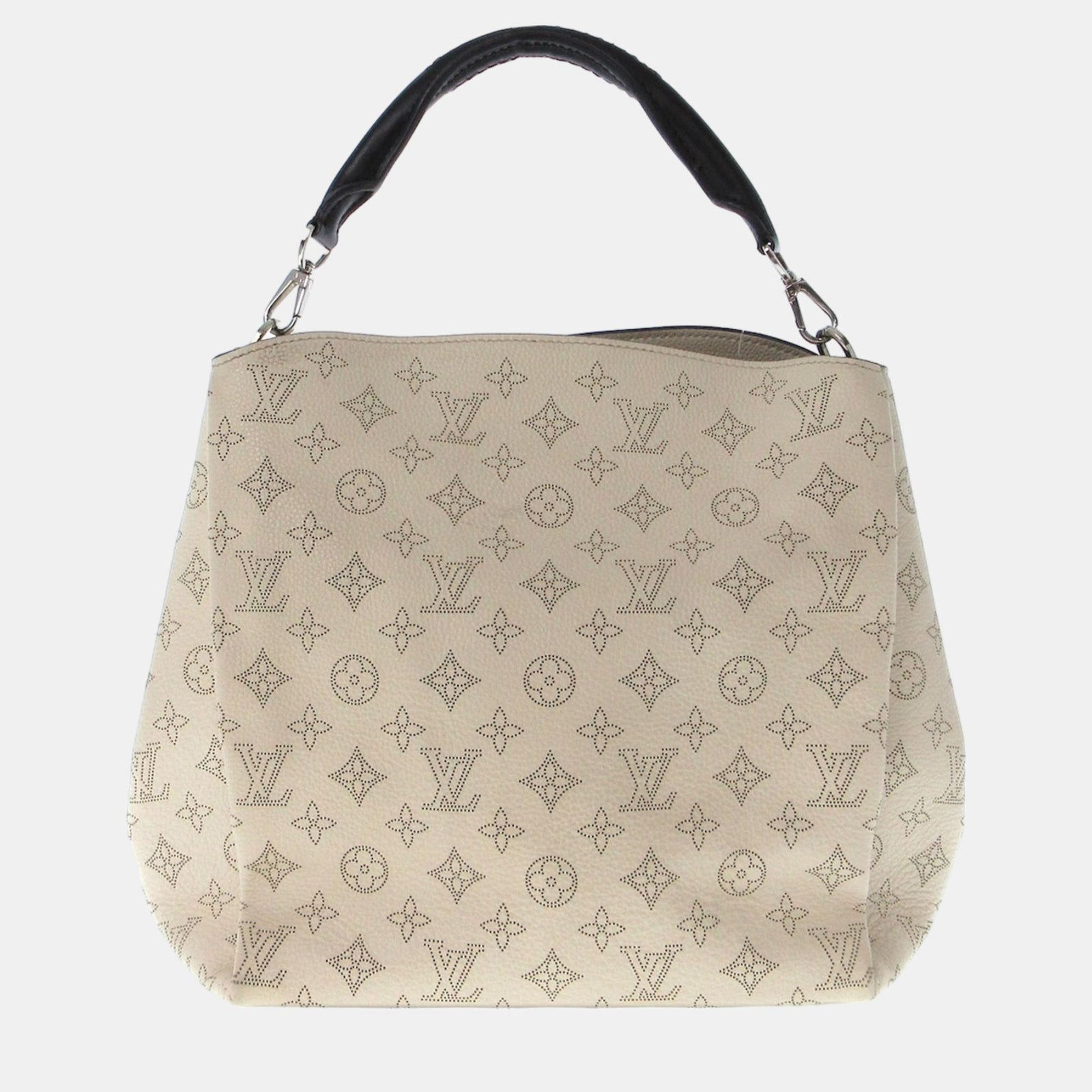 Louis Vuitton Beige/Braun Mahina Babylone PM