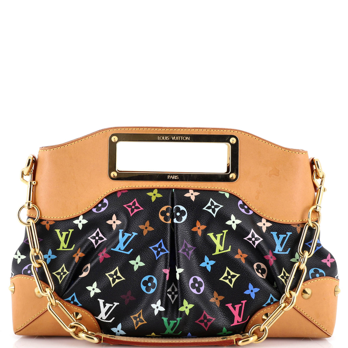 Louis Vuitton Judy Handbag Monogram Multicolor MM