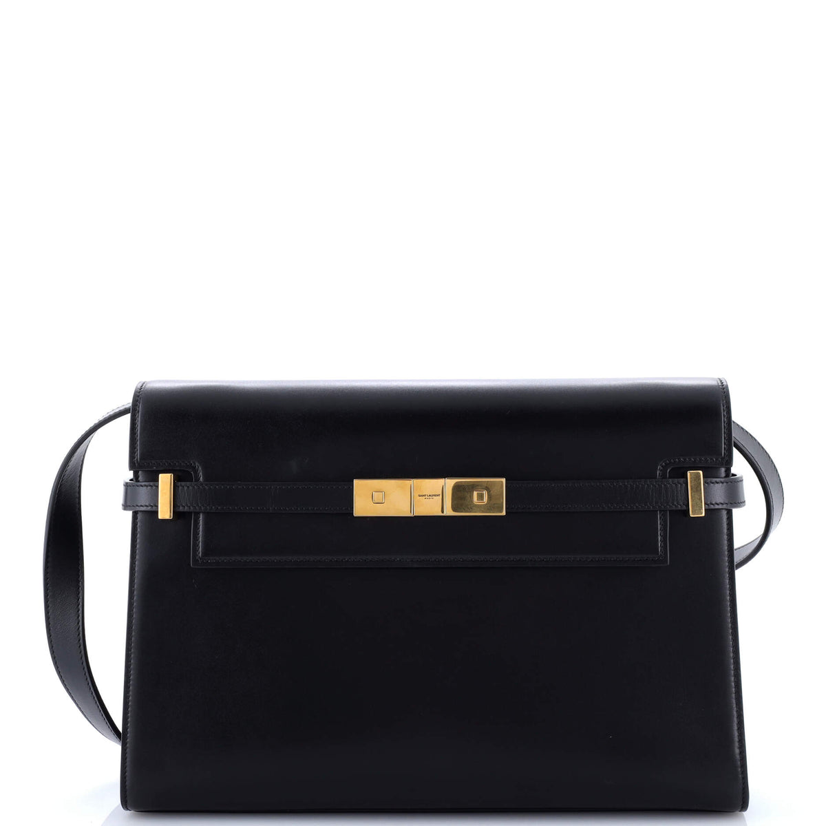 Saint Laurent Manhattan Shoulder Bag Leather Medium