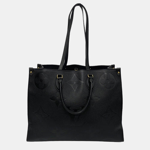 Black Monogram Empreinte Leather Onthego GM Tote Bag