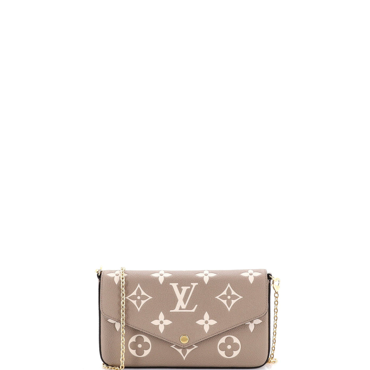 Louis Vuitton Felicie Pochette Bicolor Monogram Empreinte Giant