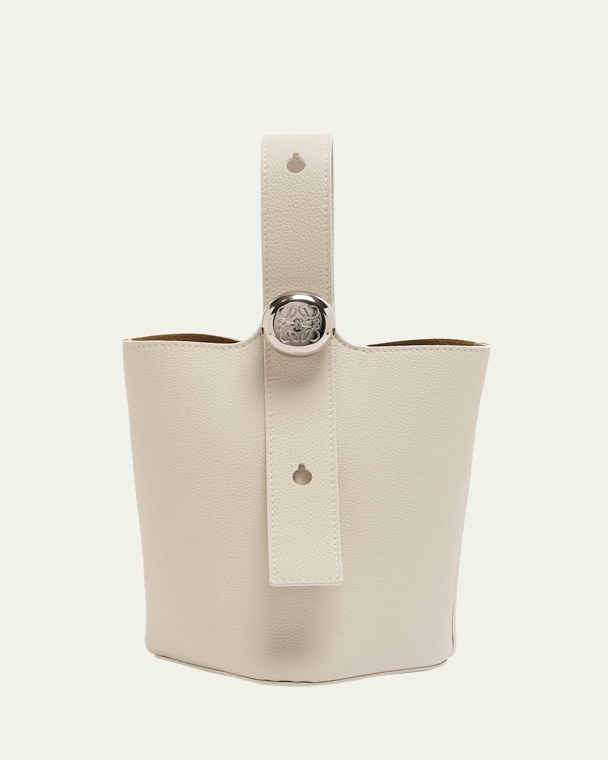 Loewe Mini Pebble Leather Bucket Bag