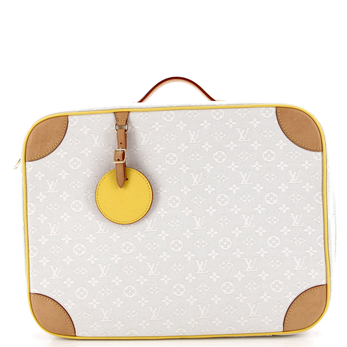 Louis Vuitton Baby Suitcase Monogram Jacquard with Leather