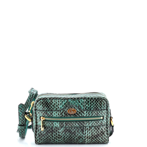 GUCCI Ophidia Shoulder Bag Snakeskin Mini