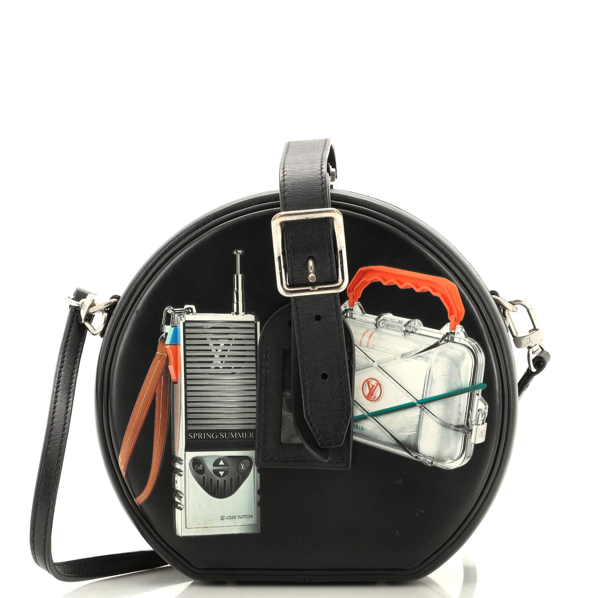 Louis Vuitton Petite Boite Chapeau Bag Limited Edition Stickers Leather