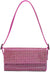 Women's Vittissima La Petite Crystal-Embellished Clutch Bag in Fuchsia | Size UNI | 14021VITTISSIMAFUCHSIA