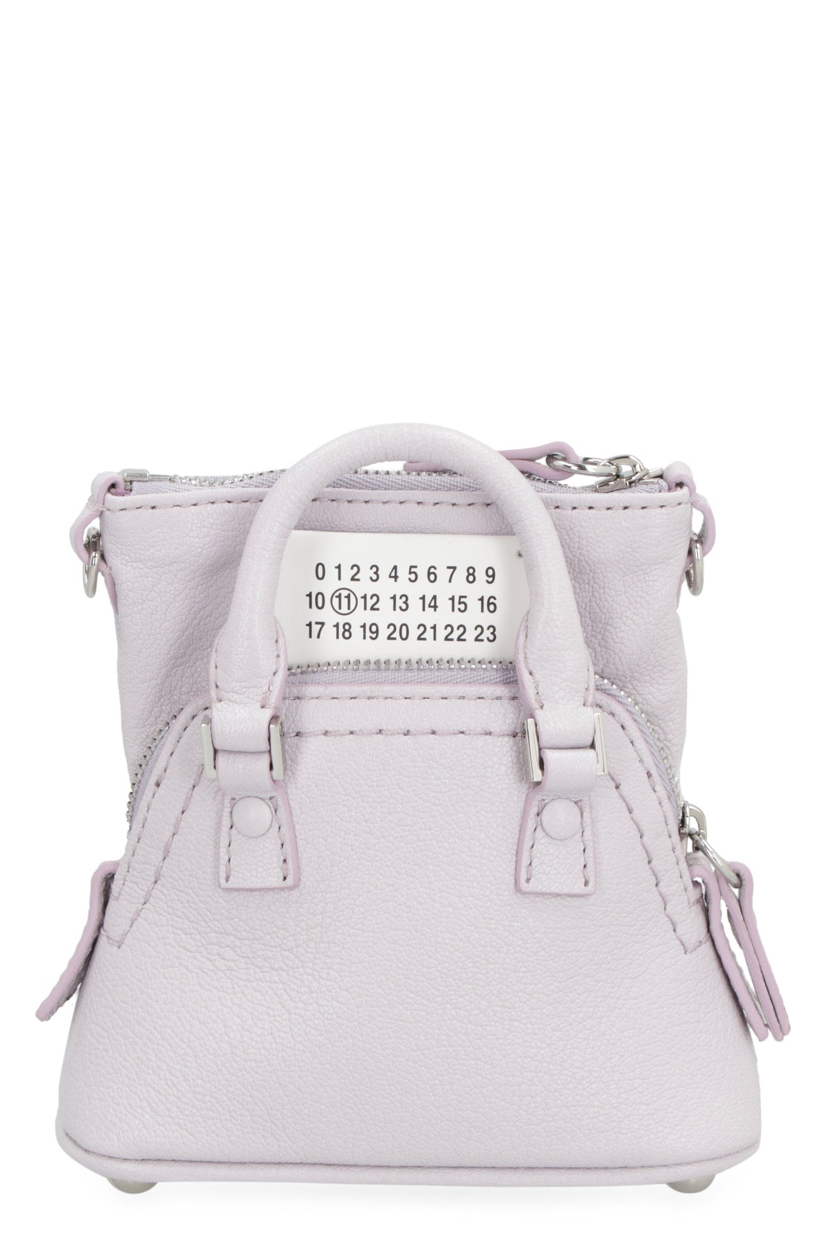 Maison Margiela Men's 5Ac Classique Baby Leather Crossbody Bag in Lilac | SB1WG0022P5348 Color T5166