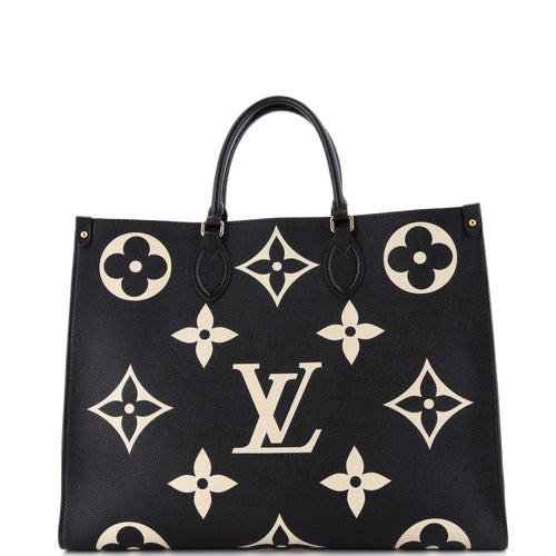 OnTheGo Tote Bicolor Monogram Empreinte Giant GM