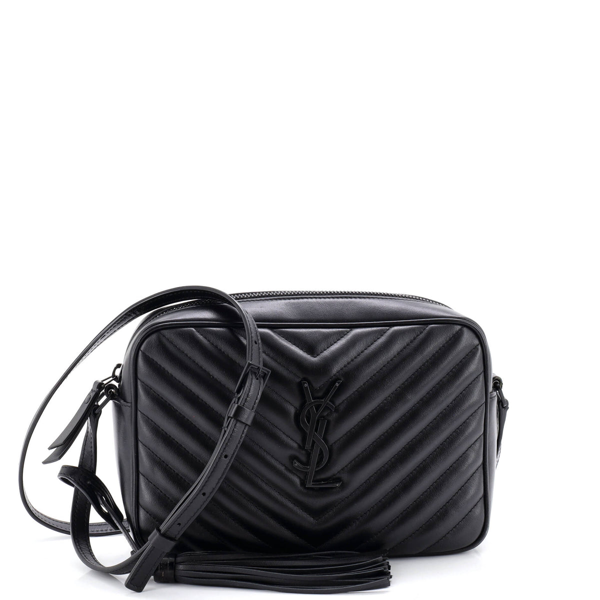 Saint Laurent Lou Camera Bag Matelasse Chevron Leather Small