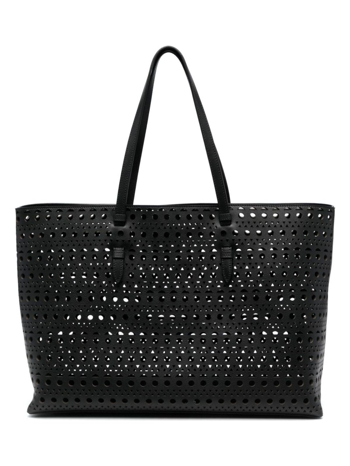 AlaÃ¯a Women's Mina 44 Tote Bag in Black | Size UNICA | AA1S06844CA263