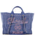 CHANEL Deauville Tote Pinstripe Cotton Medium