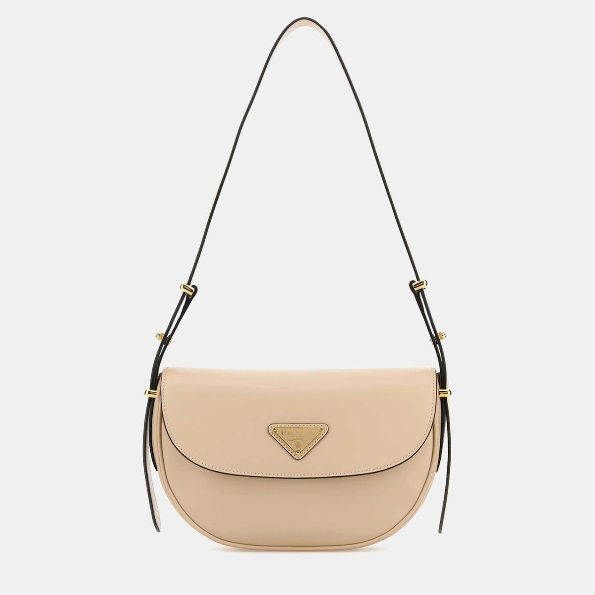 Prada Light Pink Leather Shoulder Bag