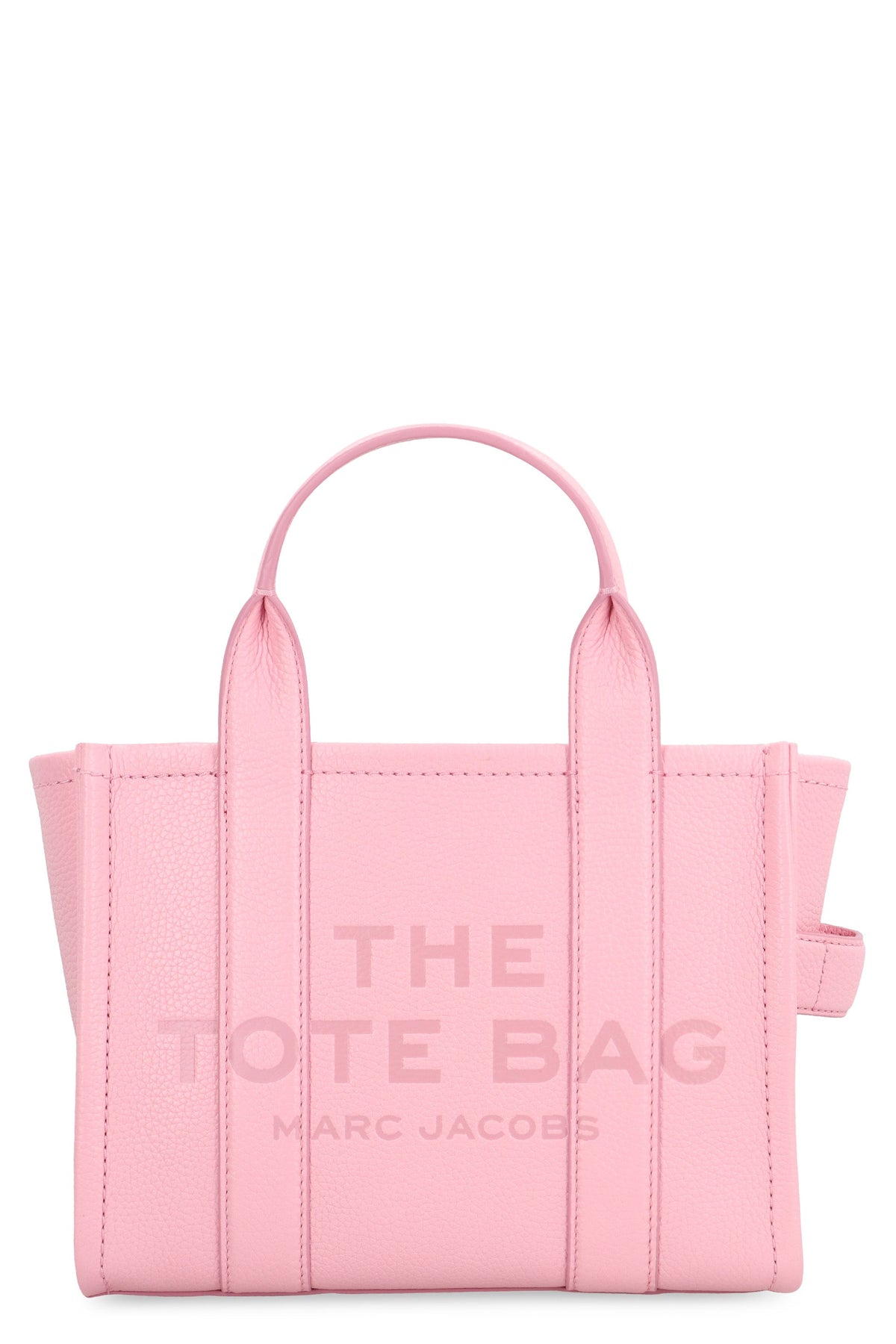 Marc Jacobs Women's The Leather Small Tote Bag in Pink | H009L01SP21 Color 669