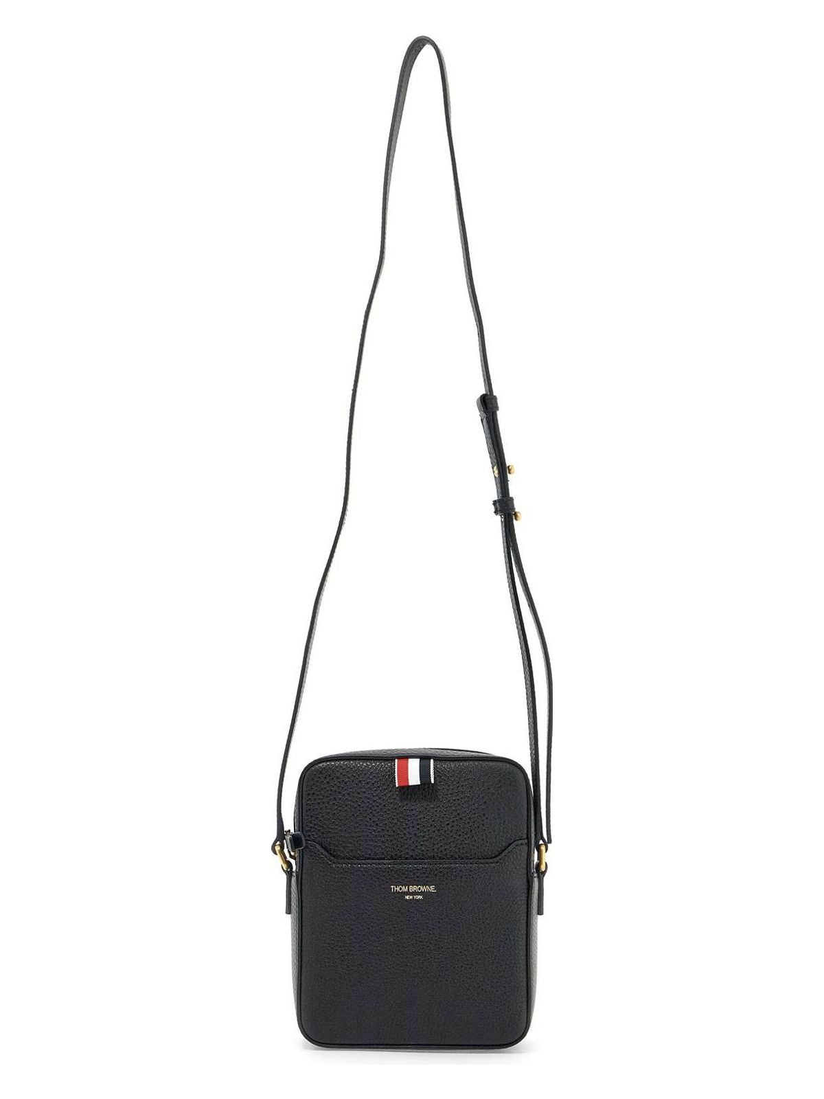 Thom Browne Men's Vertical Camera Bag in Nero | UAG189AL0090