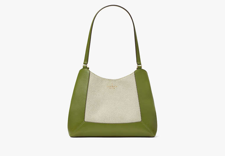 Kate Spade New York Lena – Schultertasche aus Canvas mit Farbblockdesign und drei Fächern