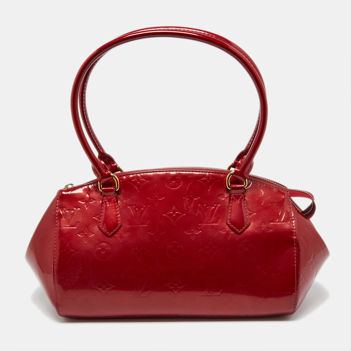 Louis Vuitton Pomme D&rsquo;Amour Monogram Vernis Sherwood PM Bag