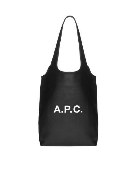 A.p.c. Women's Ninon Small Tote Bag in Black | PUAAT Color M61861 Color LZZ