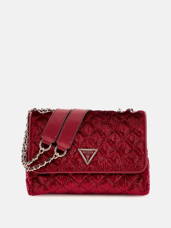 Guess Giully Chenille Crossbody