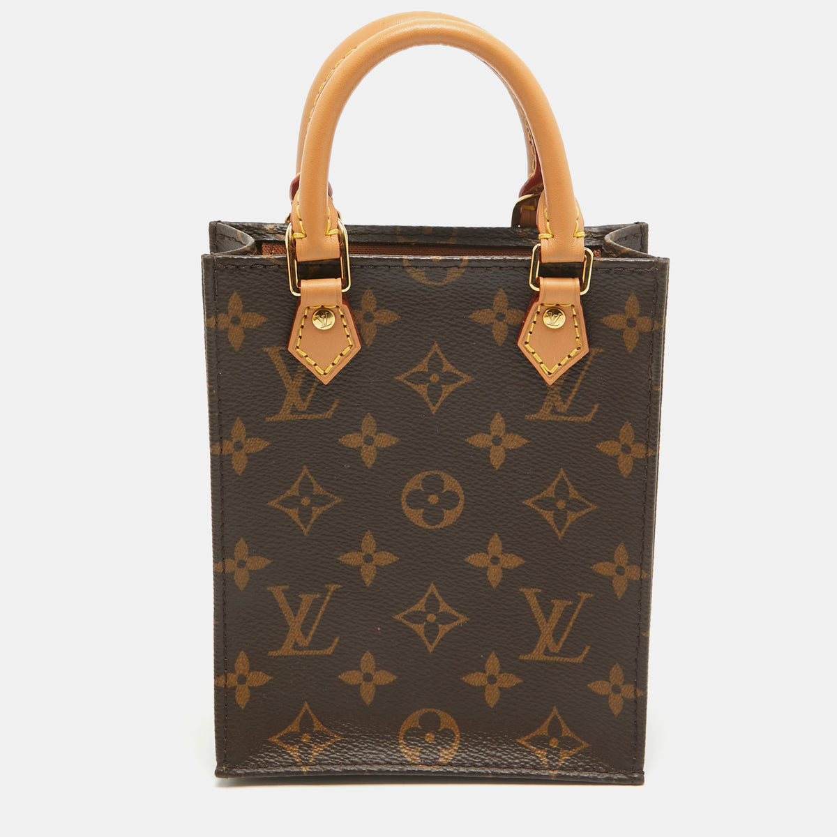 Louis Vuitton Monogram Canvas Petit Sac Plat Bag