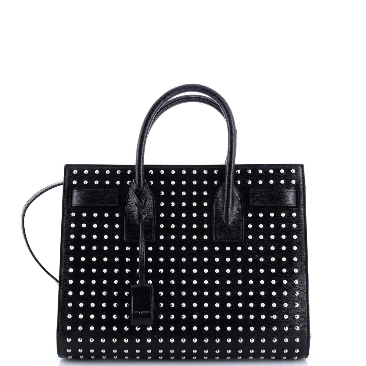 Saint Laurent Sac de Jour Bag Studded Leather Small