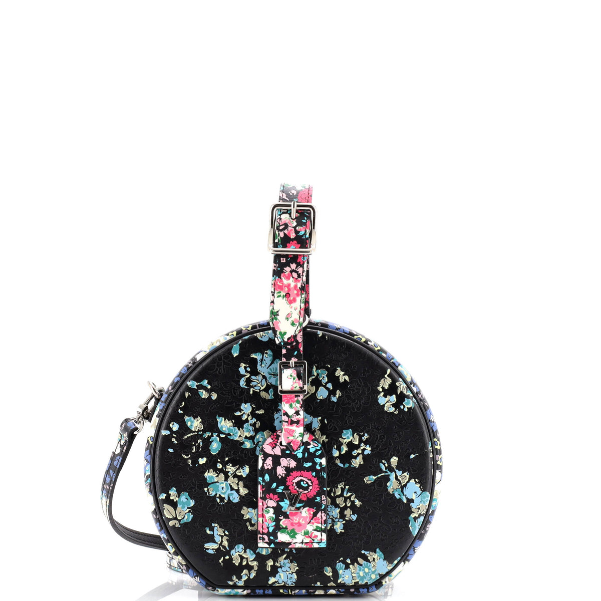 Louis Vuitton Petite Boite Chapeau Bag Floral Printed Leather