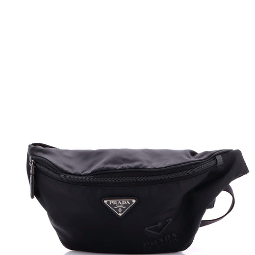 PRADA Belt Bag Re-Nylon with Saffiano Leather