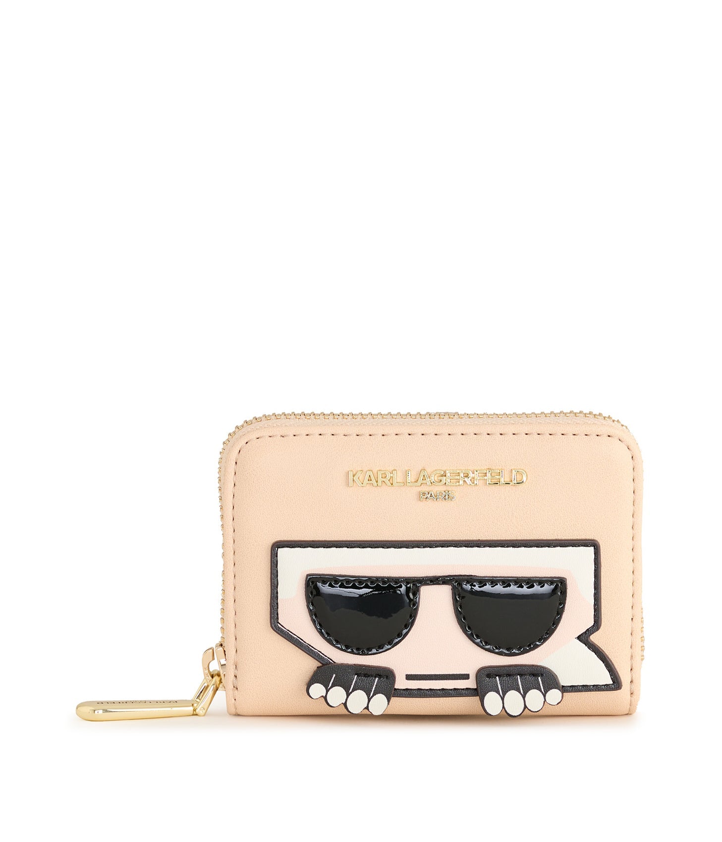 Karl Lagerfeld Paris | Women's Maybelle Card Wallet | Fawn/Black