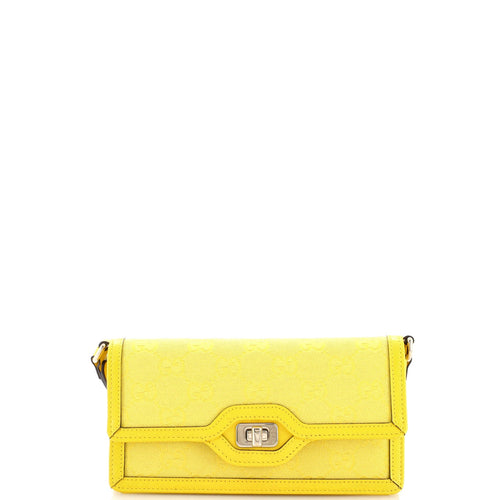 GUCCI Luce Shoulder Bag GG Canvas Mini