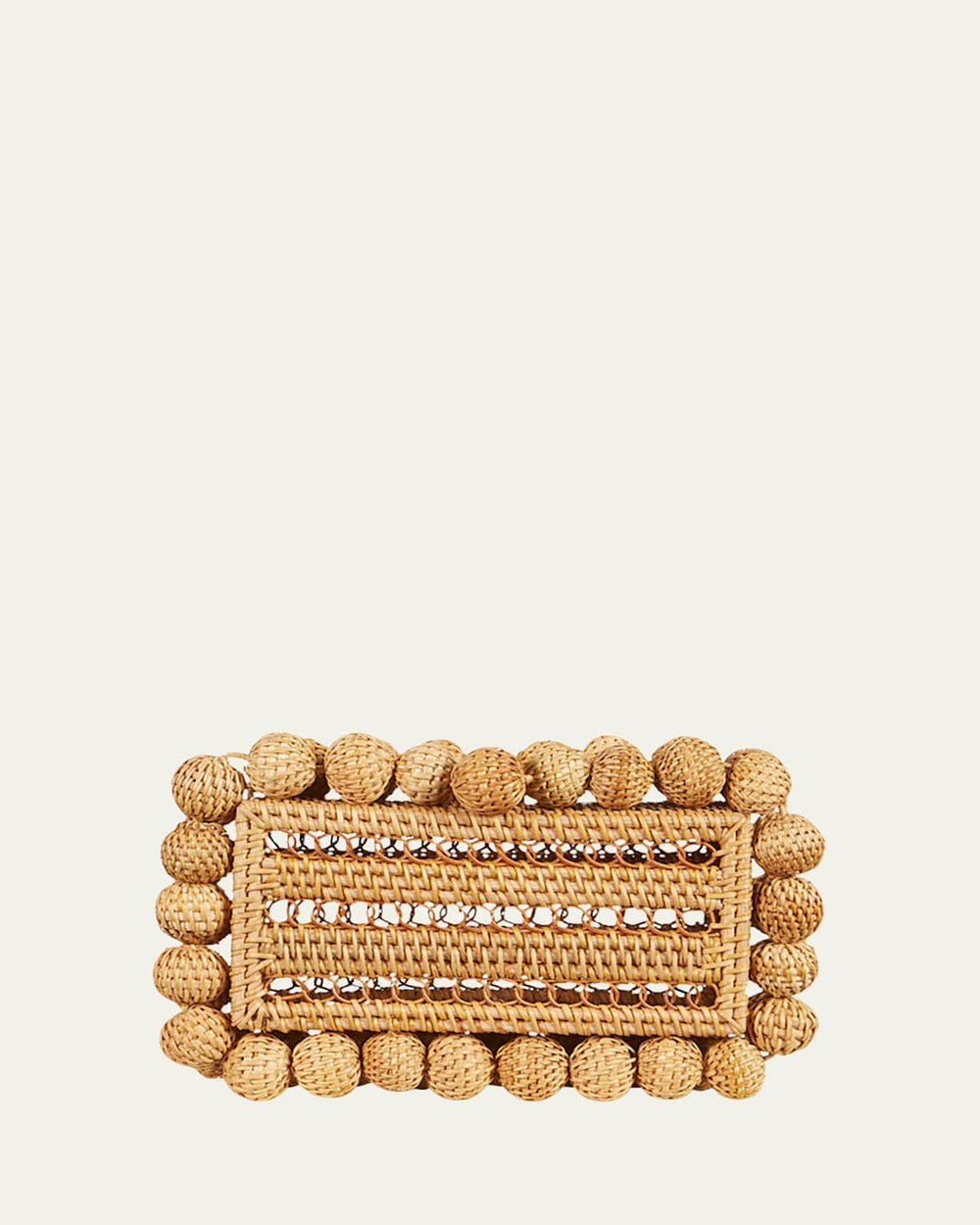 Sphere Natural Clutch Bag