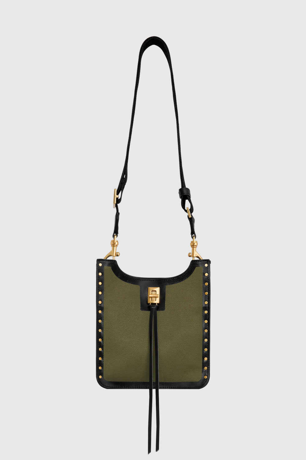 Rebecca Minkoff Darren Surplus Small Feed Bag In Verde
