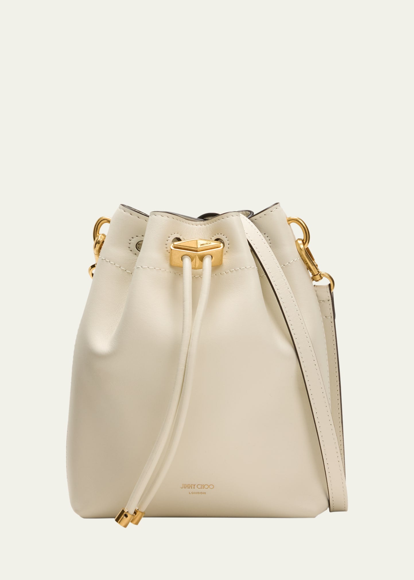 Jimmy Choo Bon Bon Mini Calfskin Bucket Bag