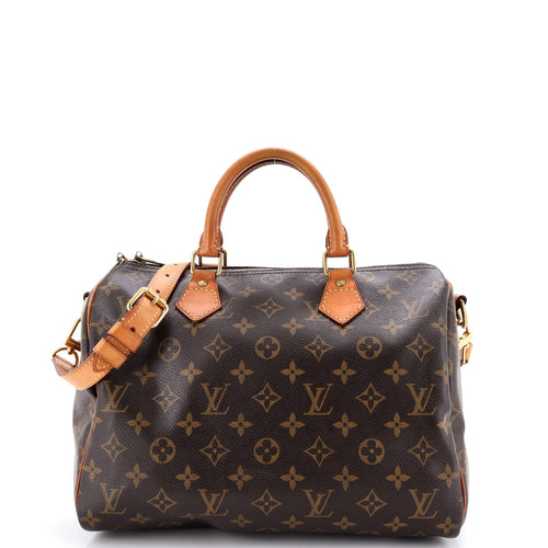 Speedy Bandouliere Bag Monogram Canvas 30