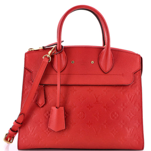 Pont Neuf Handbag Monogram Empreinte Leather MM
