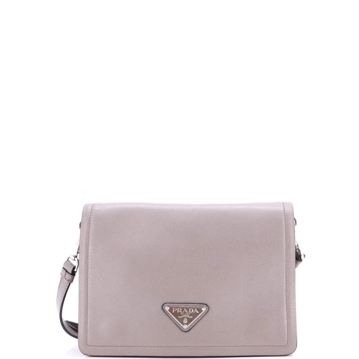 Prada PRADA Flap Messenger Glace Calf Small