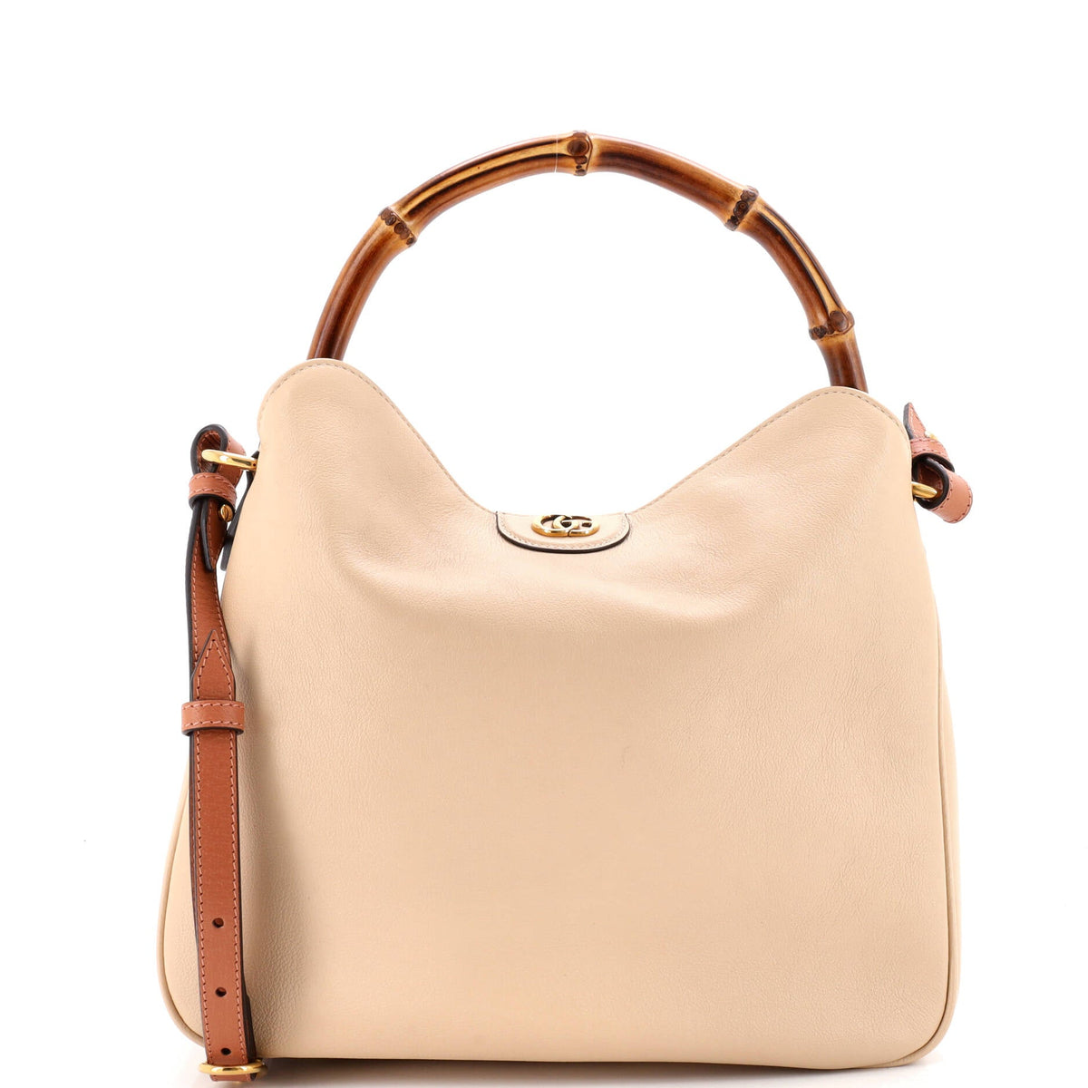 Gucci GUCCI Diana NM Bamboo Shoulder Bag Leather Medium