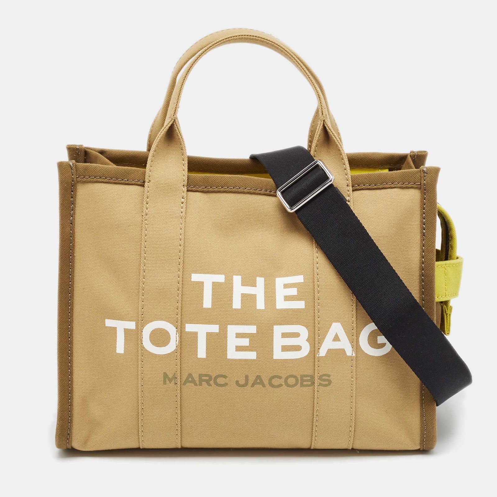 Marc Jacobs Olive Green Canvas The Tote Bag