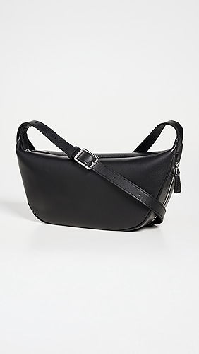 Madewell The Sling Crossbody Bag in Leather True Black One Size