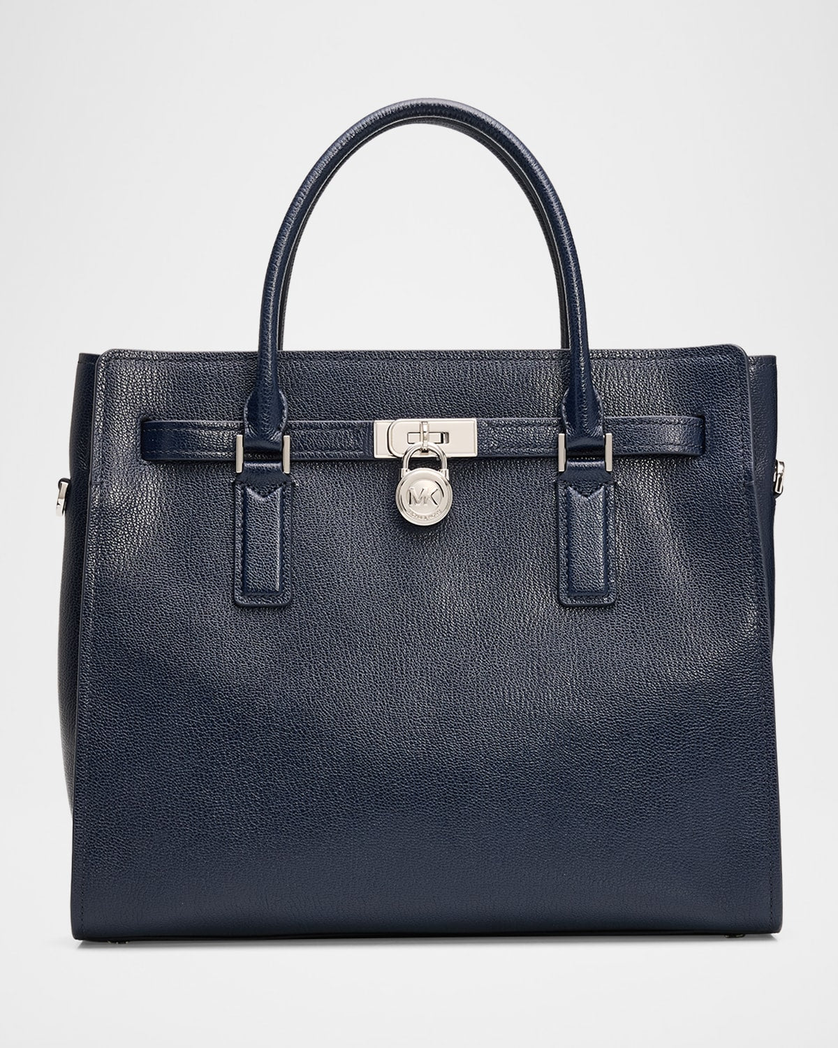 Michael Kors Hamilton Moderne Leather Satchel Shoulder Bag