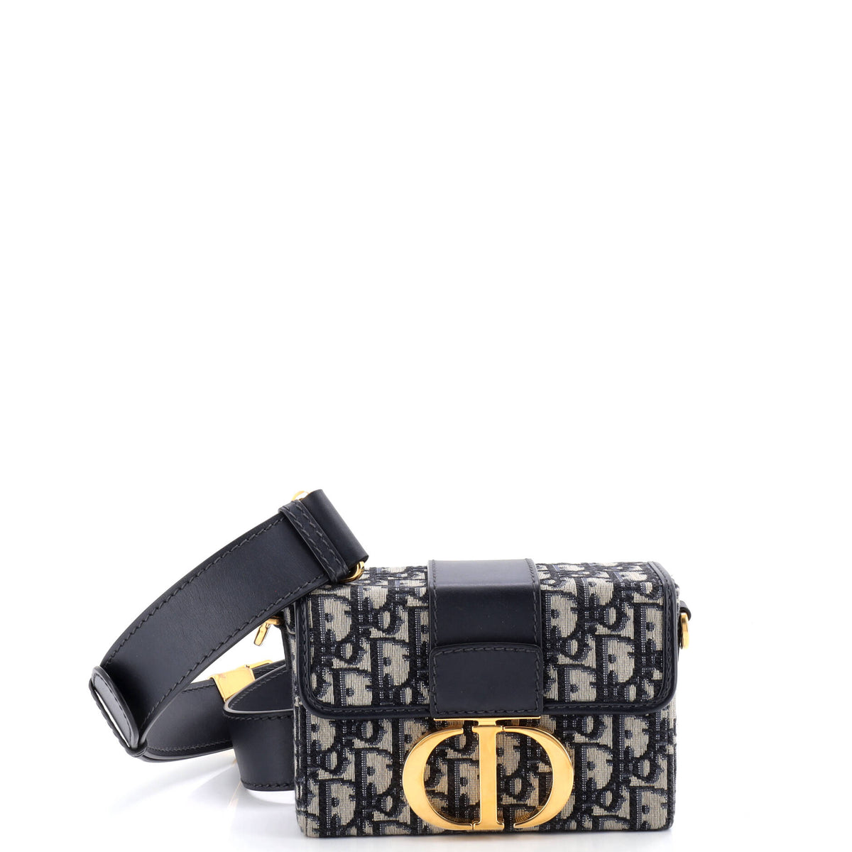 Christian Dior 30 Montaigne Box Bag Oblique Canvas