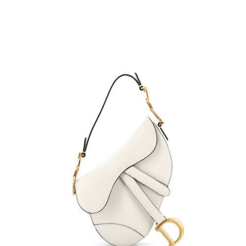 Saddle Handbag Leather Mini